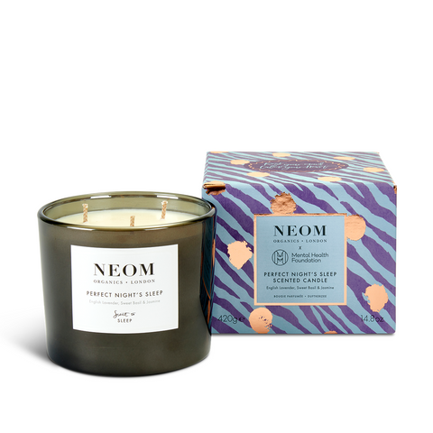 NEOM x Mental Health Foundation Perfect Night's Sleep Limited Edition Candle (3 Wick)